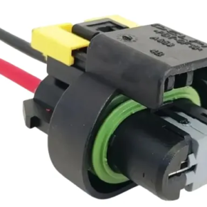 Chicote Plug Conector Fêmea 2 vias Para Ventoinha Fiat Uno, Fiat Palio e Grand Siena