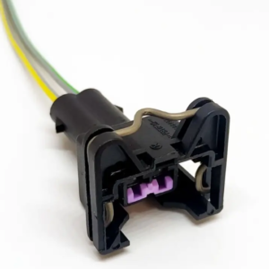 Chicote Plug Conector Fêmea 2 Vias Para Bico injetor VW Fiat GM;