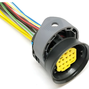 Chicote Plug Conector Fêmea 14 Vias Para Van Ducato 2006 a 2017
