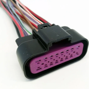 Soquete Plug Conector Elétrico P/ Máquinas, Autos e Caminões, Fêmea 16 vias.